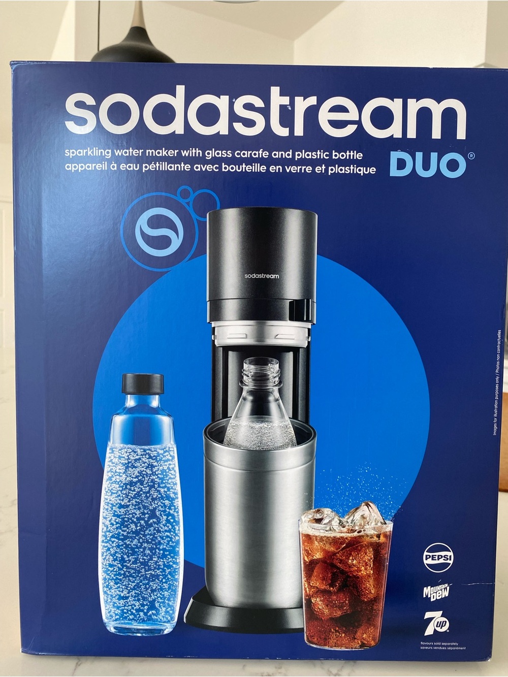 DUO Sparkling Water Maker – Black